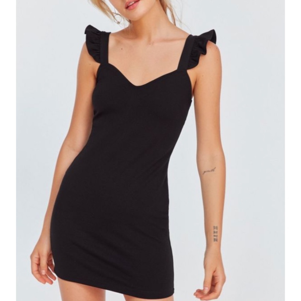 Urban Outfitters Ruffle Strap Dress